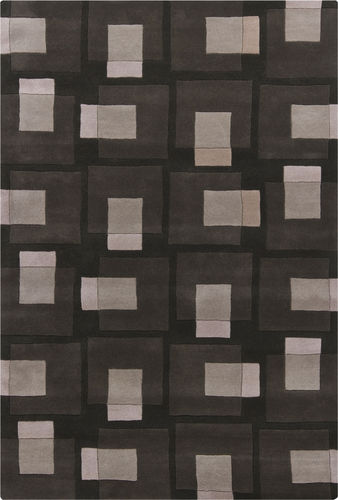 Chandra Bense BEN-3009 Dk. Brown Abstract Rug Product Image