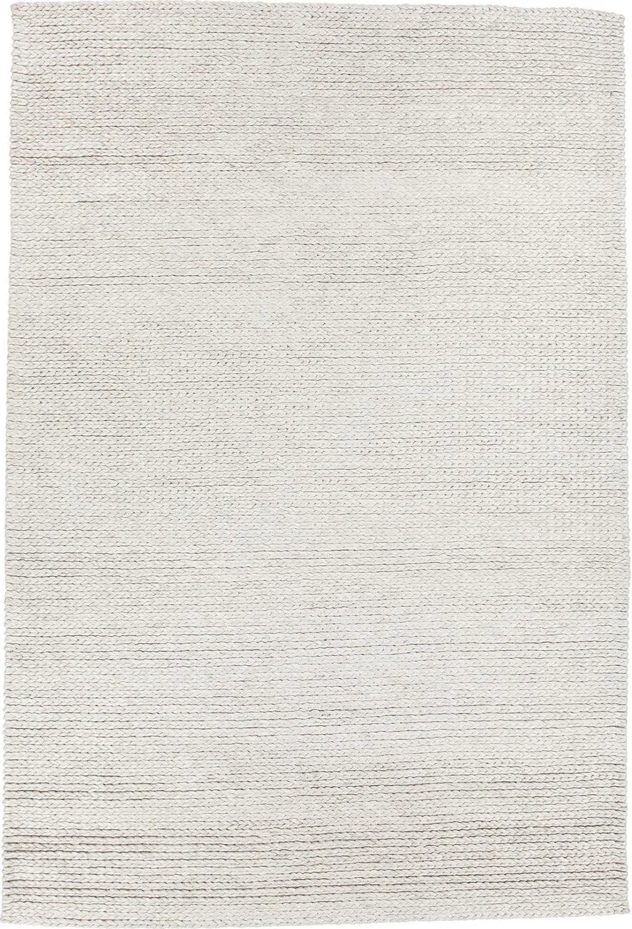Chandra Catalina CHL-38501 Ivory Solid Color Silk Rug