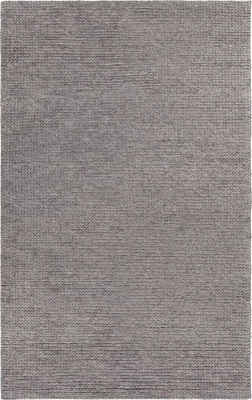 Chandra Catalina CHL-38503 Gray Solid Color Silk Rug