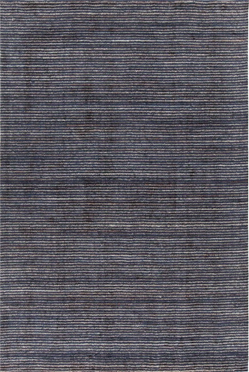 Chandra Citizen CIT-34300 Gray Striped Silk Rug