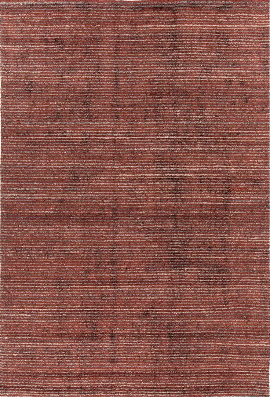 Chandra Citizen CIT-34301 Red Striped Silk Rug