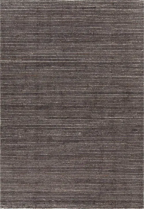 Chandra Citizen CIT-34302 Dk. Gray Striped Silk Rug