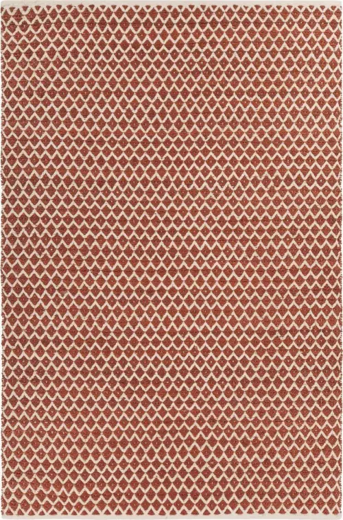 Chandra Costa COS-39101 Dk. Orange Natural Fiber Patterned Rug