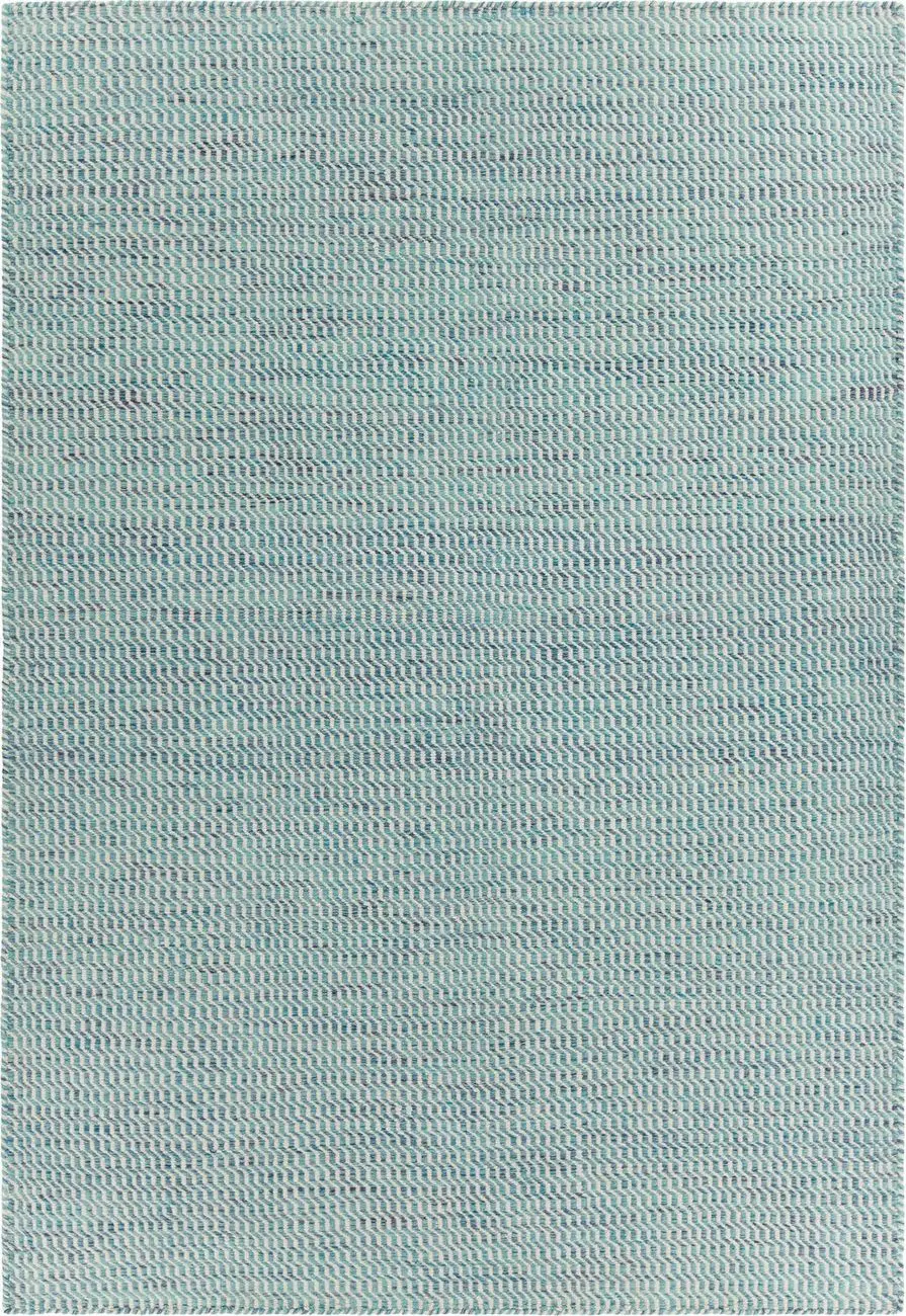 Chandra Crest CRE-33503 Lt. Blue Flatweave Solid Color Rug