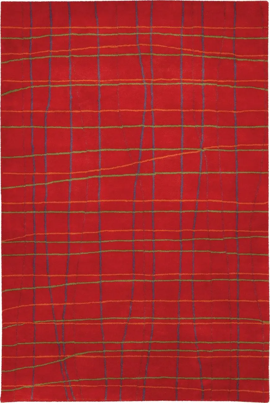 Chandra Daisa DAI-11 Red Wool Rug