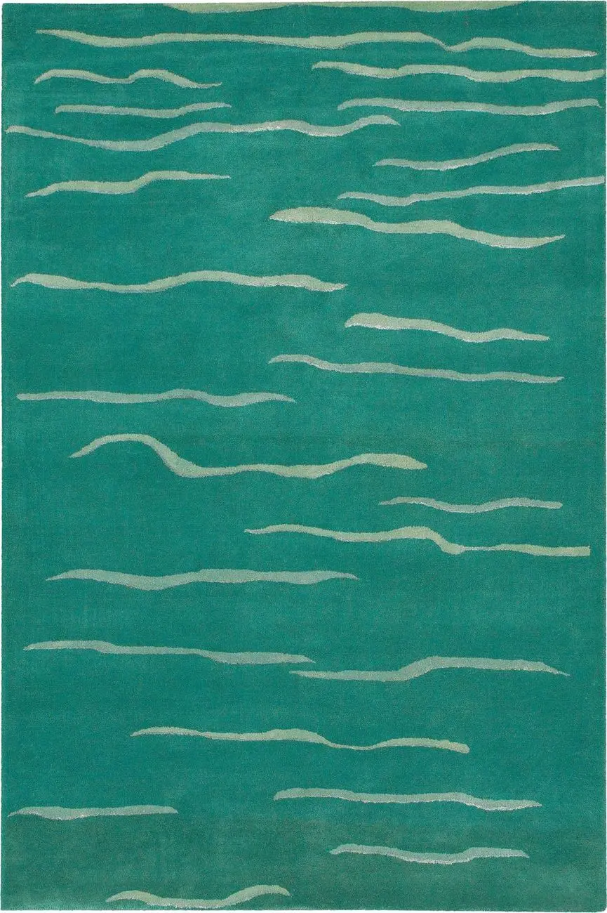 Chandra Daisa DAI-15 Green Wool Rug