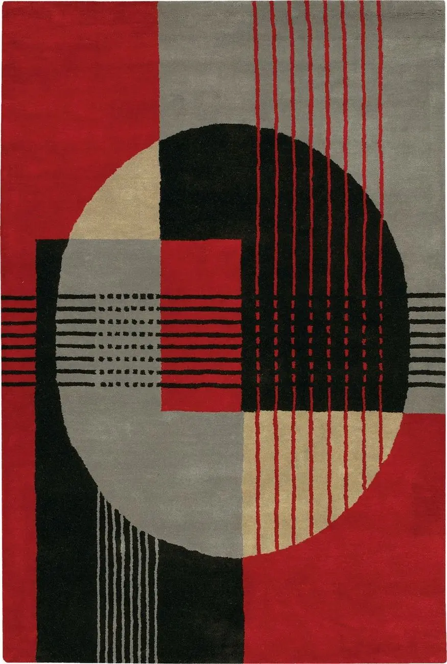 Chandra Daisa DAI-25 Red Wool Rug