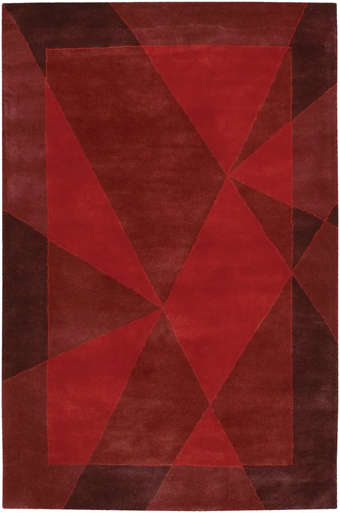 Chandra Daisa DAI-9 Dk. Red Wool Rug