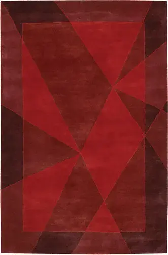 Chandra Daisa DAI-9 Dk. Red Wool Rug