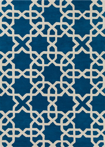 Chandra Davin DAV-25804 Blue Wool Rug Product Image