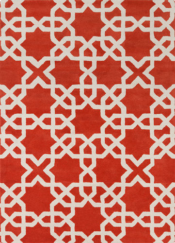Chandra Davin DAV-25805 Red Wool Rug Product Image