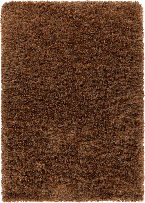Chandra Daisa DIA-29500 Lt. Brown Shag Solid Color Rug