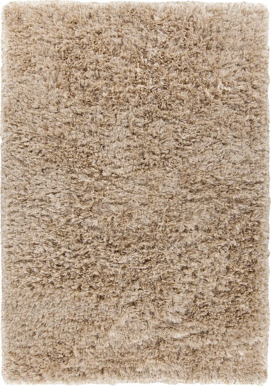 Chandra Daisa DIA-29502 Beige Shag Solid Color Rug