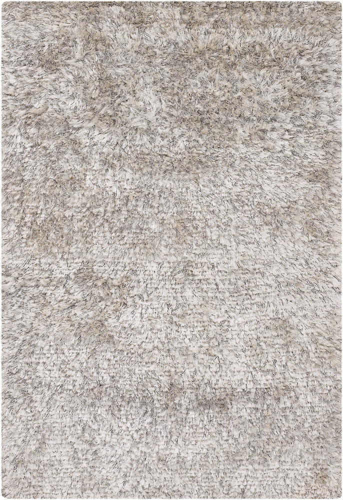 Chandra Dior DIO-14400 Lt. Gray Shag Solid Color Rug