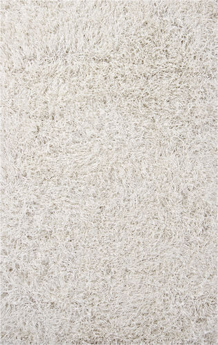 Chandra Duke DUK-20901 Ivory Shag Solid Color Rug Product Image
