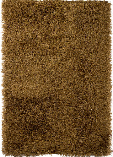 Chandra Duke DUK-20904 Brown Shag Solid Color Rug Product Image