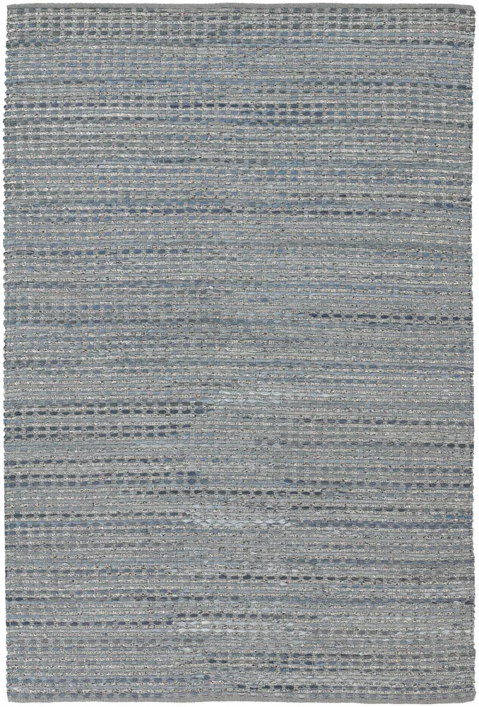 Chandra Easton EAS-7200 Gray Flatweave Cotton Rug