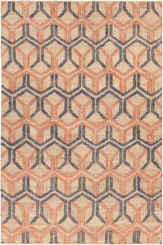 Ethel ETH-52803 Orange Rug Product Image