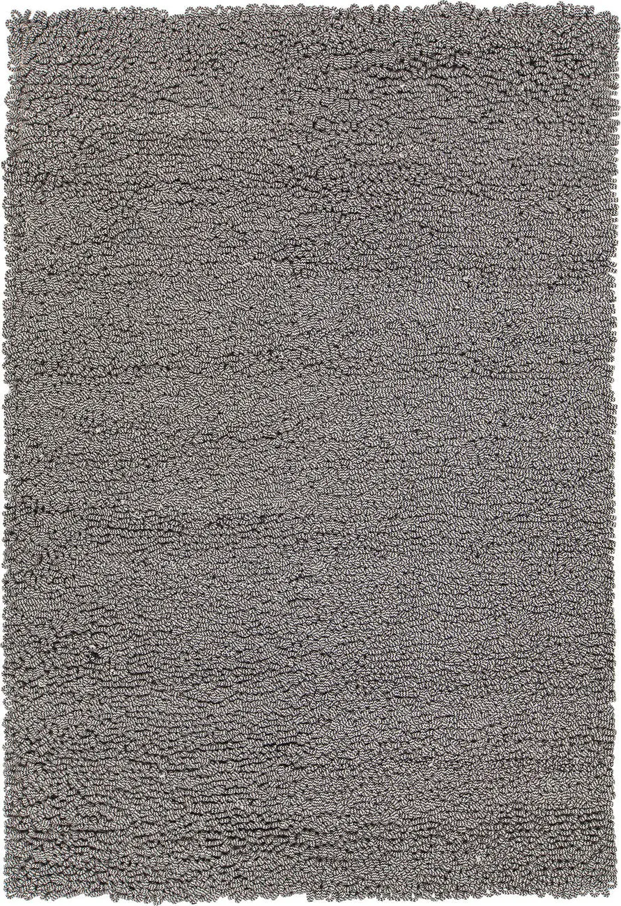 Chandra Evelyn EVE-38600 Gray Solid Color Silk Rug