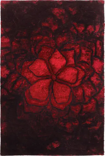 Chandra Flemish FLE-51105 Red Floral Rug