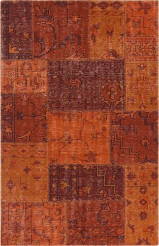 Chandra Fusion FUS-26305 Dk. Orange Transitional Cotton Rug Product Image