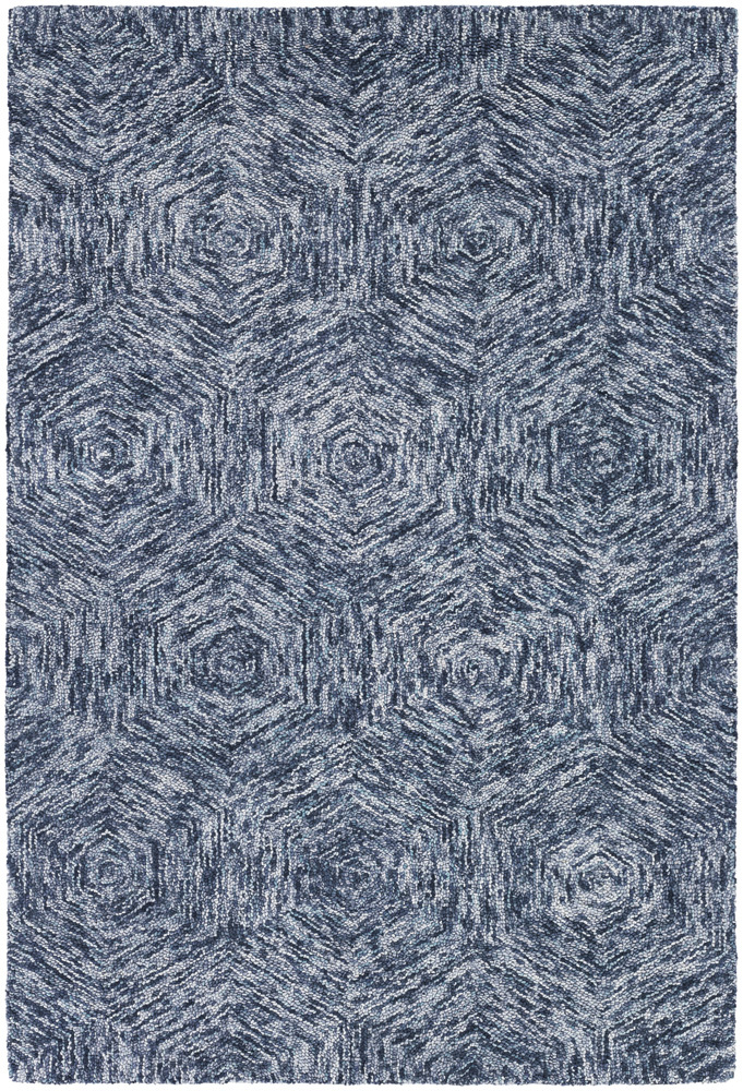 Chandra Galaxy GAL-30605 Lt. Blue Patterned Rug