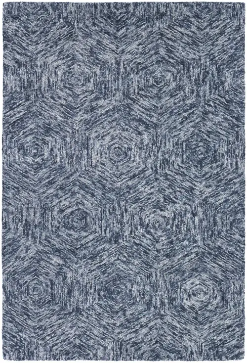 Chandra Galaxy GAL-30605 Lt. Blue Patterned Rug