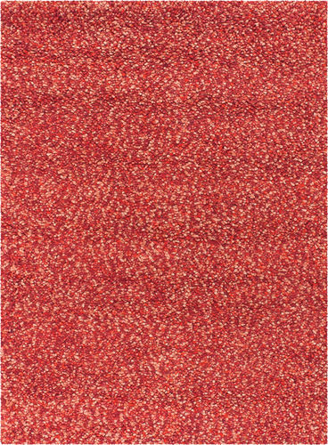 Chandra Gems GEM-9600 Red Solid Color Wool Rug Product Image