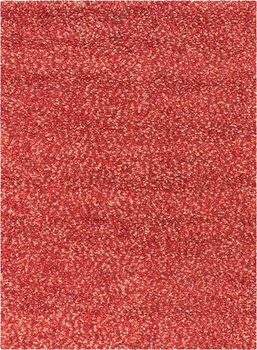 Chandra Gems GEM-9600 Red Solid Color Wool Rug