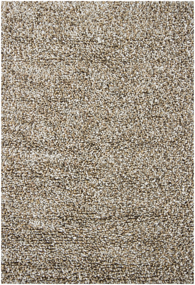 Chandra Gems GEM-9603 Beige Solid Color Wool Rug