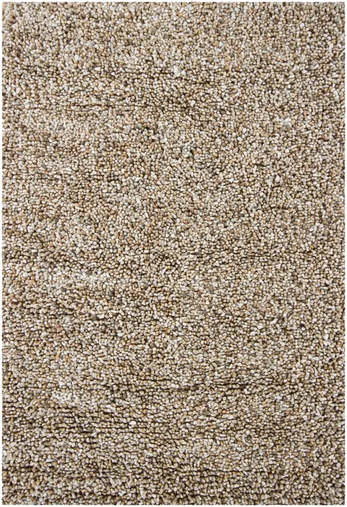 Chandra Gems GEM-9603 Beige Solid Color Wool Rug