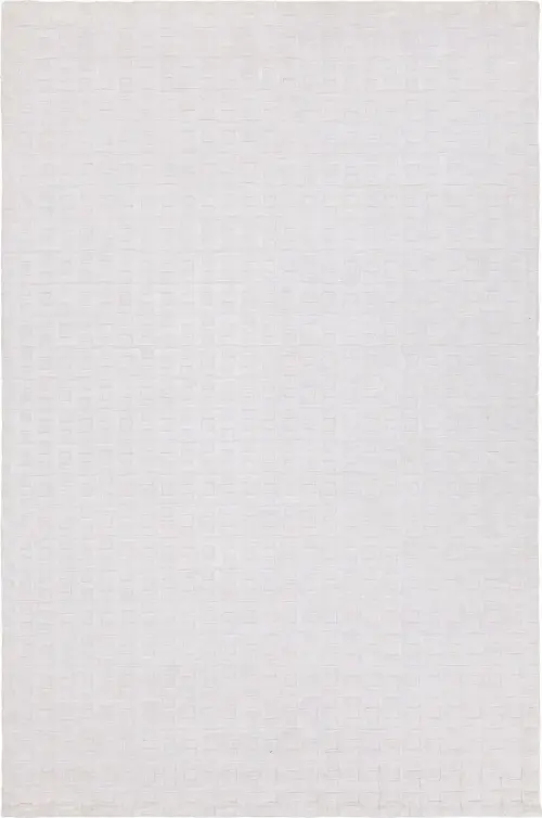 Chandra Hallie HAL-45002 White Patterned Rug