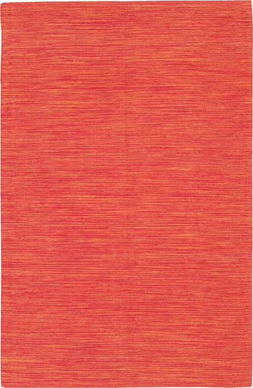 Chandra India IND-12 Orange Striped Rug
