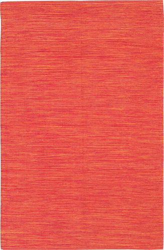 Chandra India IND-12 Orange Striped Rug Product Image