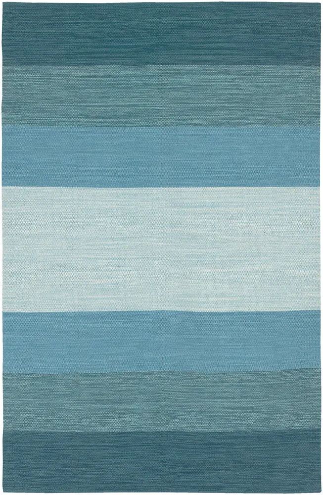 Chandra India IND-2 Lt. Blue Striped Rug