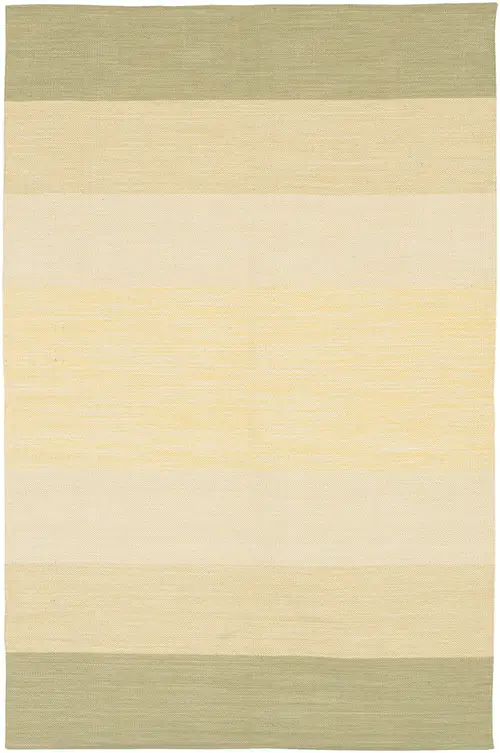 Chandra India IND-4 Lt. Yellow Striped Rug