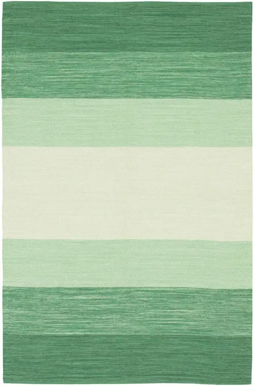 Chandra India IND-5 Green Striped Rug