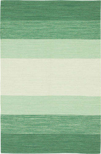 Chandra India IND-5 Green Striped Rug Product Image