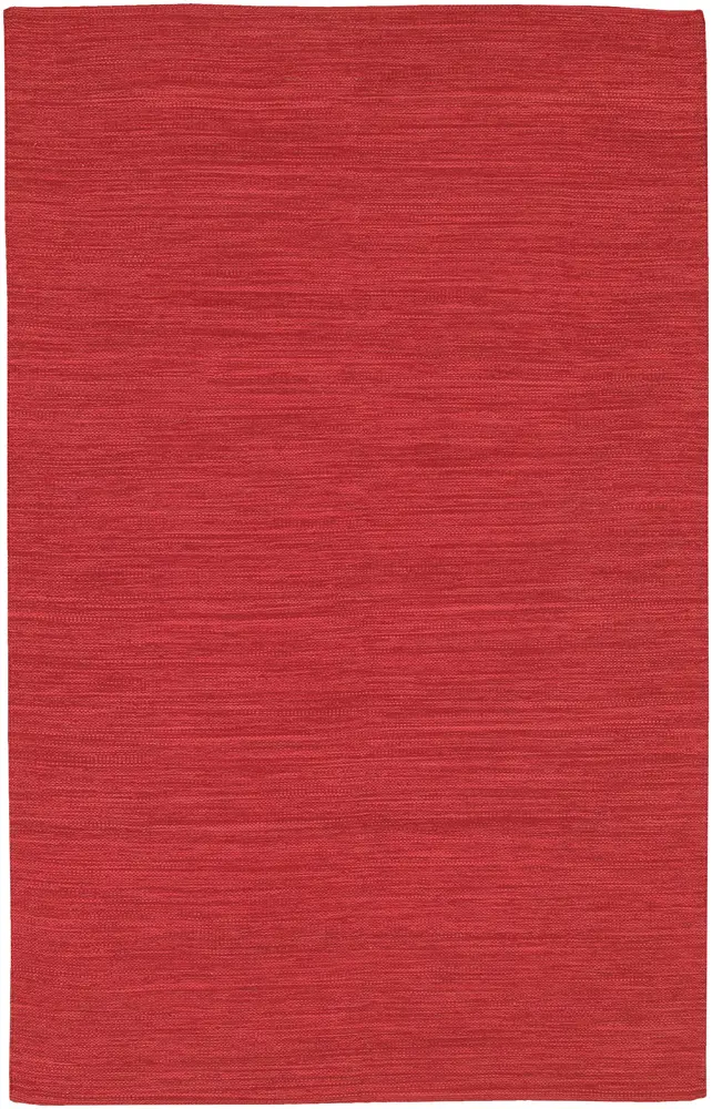 Chandra India IND-9 Red Solid Color Rug