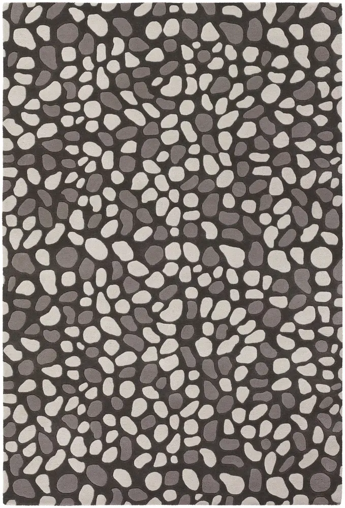 Chandra Inhabit INH-21618 Dk. Gray Abstract Rug