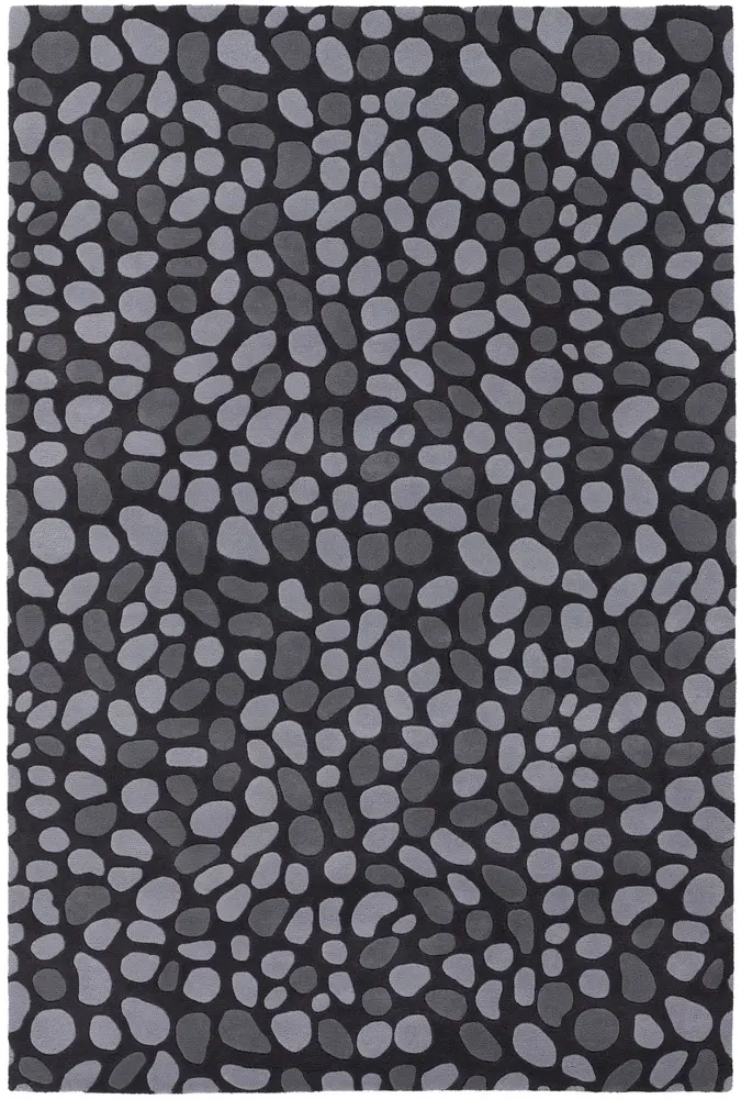 Chandra Inhabit INH-21619 Dk. Gray Abstract Rug