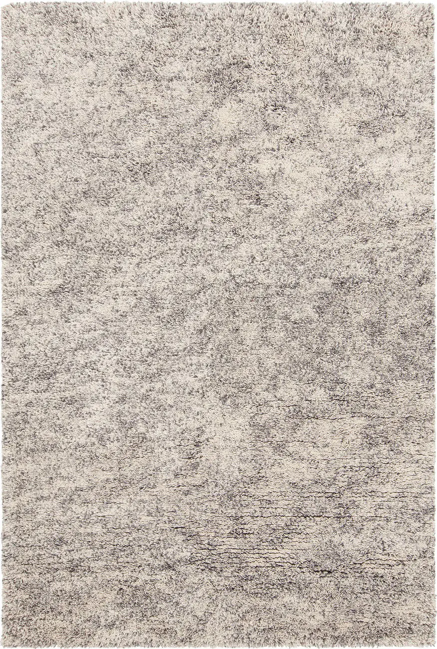 Chandra Izzie IZZ-45300 Lt. Gray Solid Color Wool Rug