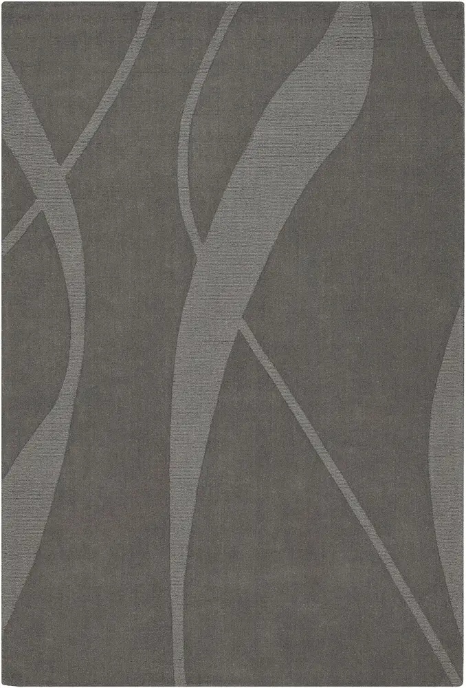 Chandra Jaipur JAI-18909 Dk. Gray Abstract Rug