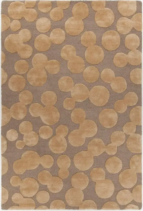 Modern Loom Joya JOY-46103 Lt. Brown Hilo Silk Rug