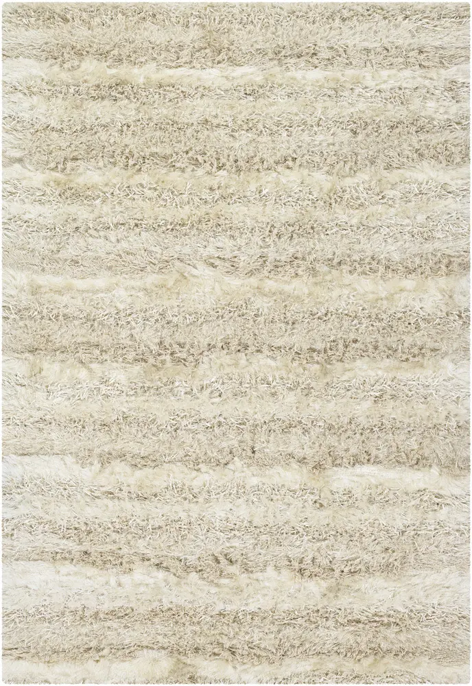Modern Loom Kapaa KAP-15501 Lt. Brown Shag Cotton Rug