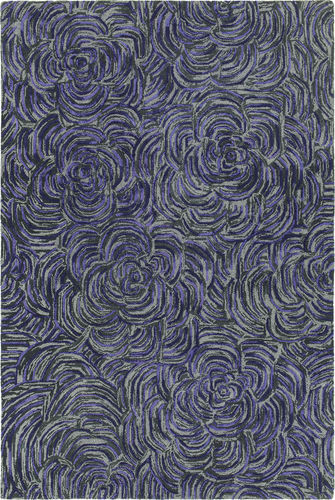 Modern Loom Leia LEI-42201 Blue Wool Rug Product Image