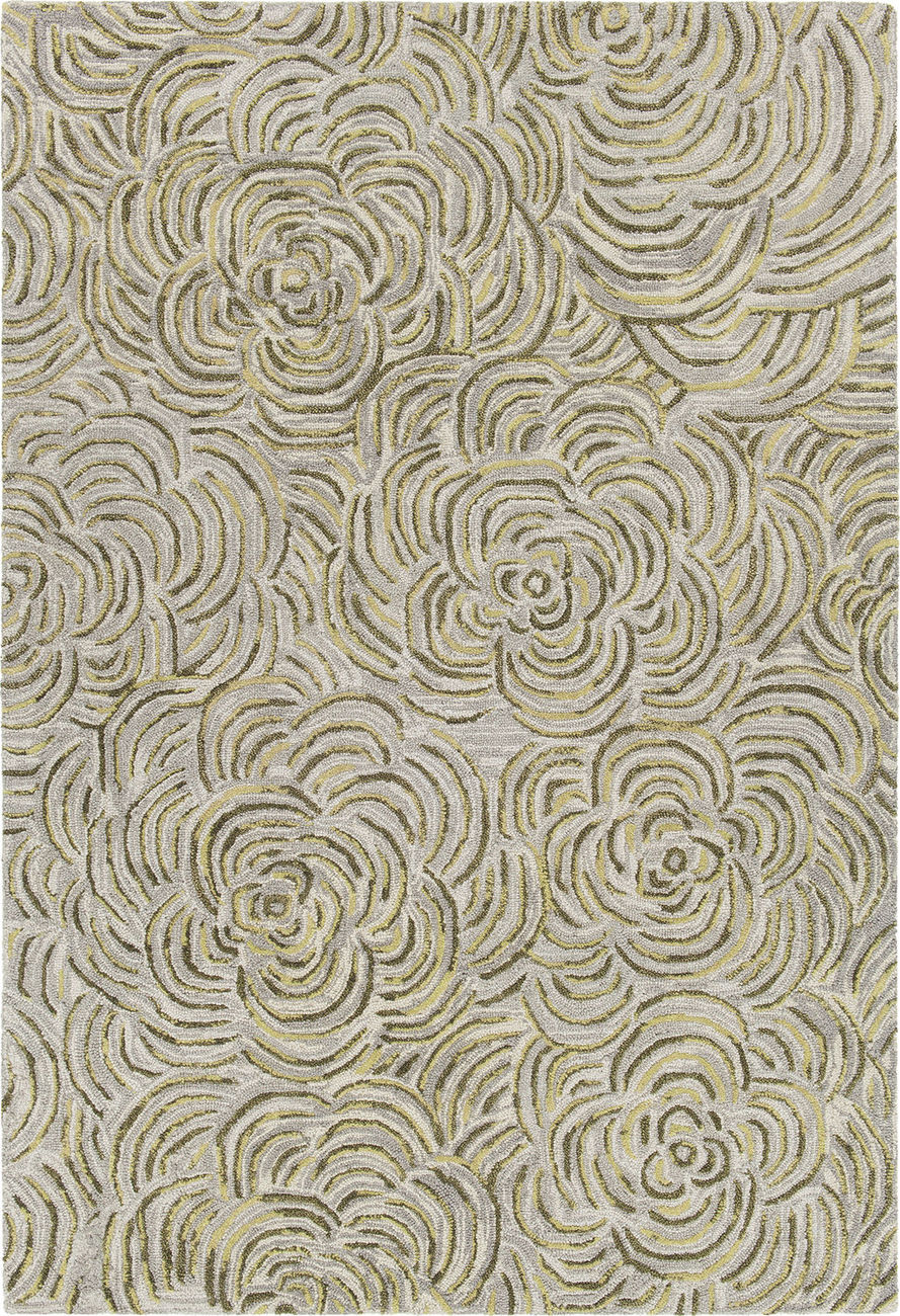 Modern Loom Leia LEI-42202 Green Wool Rug