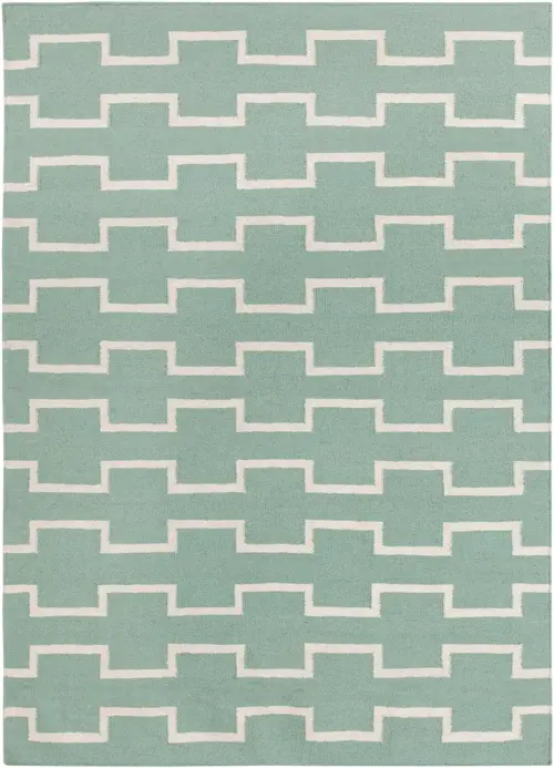 Modern Loom Lima LIM-25702 Lt. Gray Flatweave Wool Rug