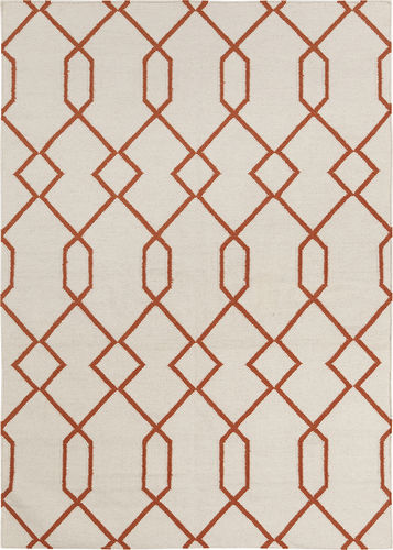 Modern Loom Lima LIM-25712 Ivory Flatweave Wool Rug Product Image