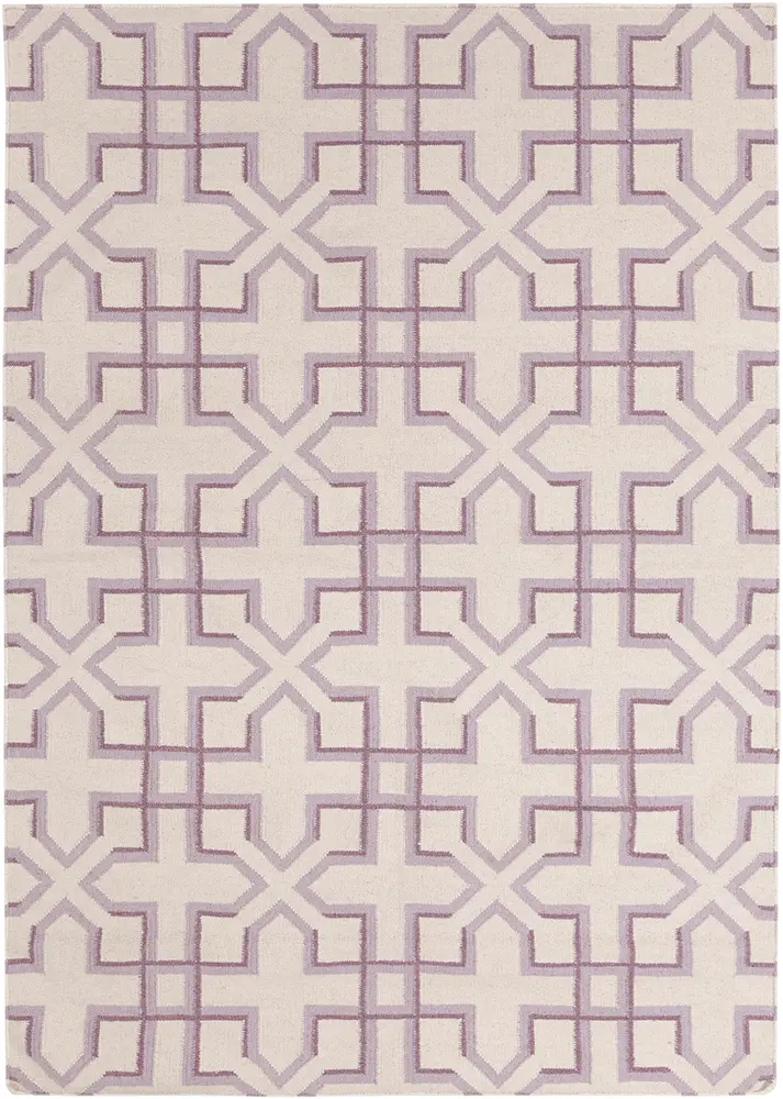 Modern Loom Lima LIM-25741 Ivory Flatweave Wool Rug